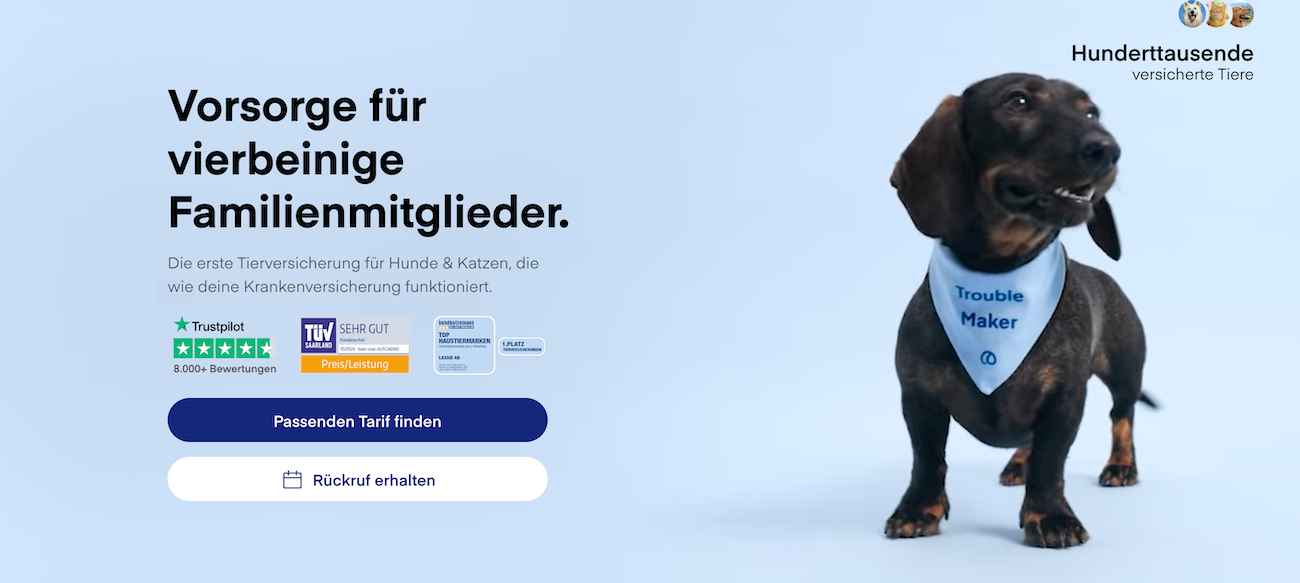 Lassie Tarife Vergleich 2026 – Mini, Midi, Maxi Leistungen & Kosten